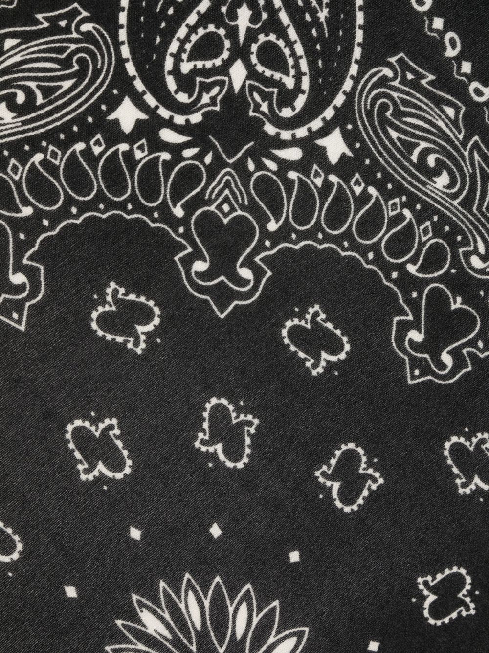 KUJTEN Bandana Hachiko grande in puro cashmere nero 