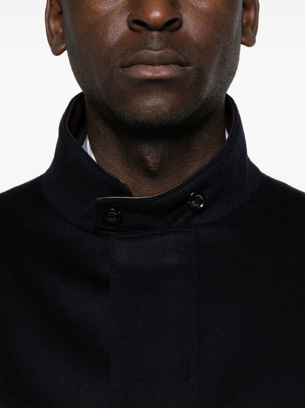 LARDINI Cappotto corto in cashmere Acraven 