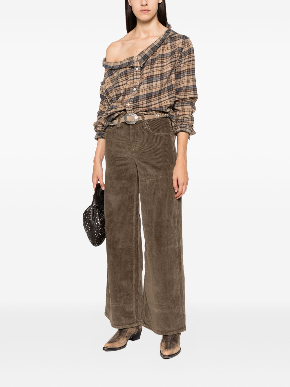 LEVIS Pantaloni marroni in velluto con tasche 