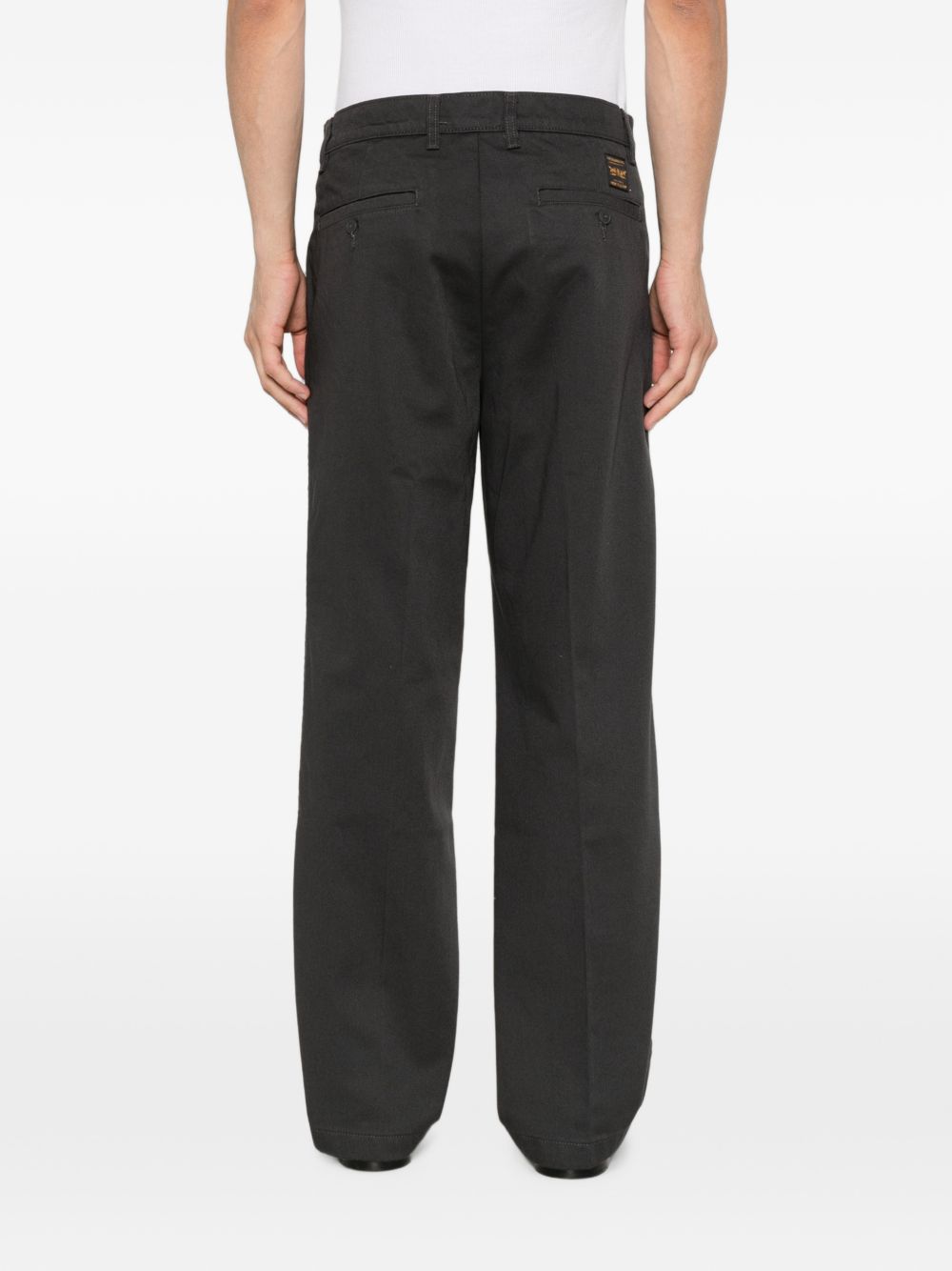 LEVIS Pantaloni casual uomo in cotone grigio scuro 