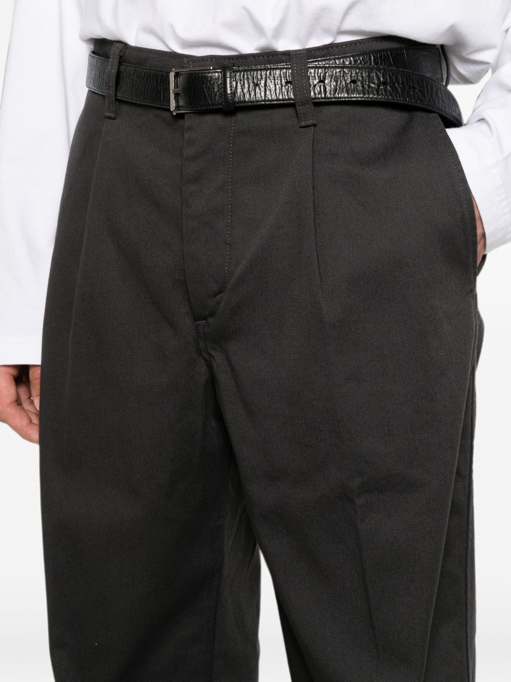 LEVIS Pantaloni casual uomo in cotone grigio scuro 
