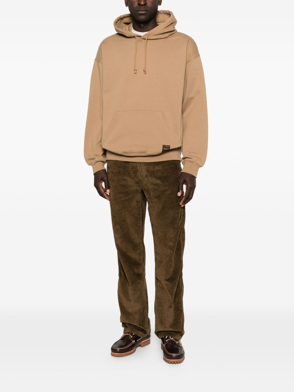 LEVIS Felpa con cappuccio color cammello 