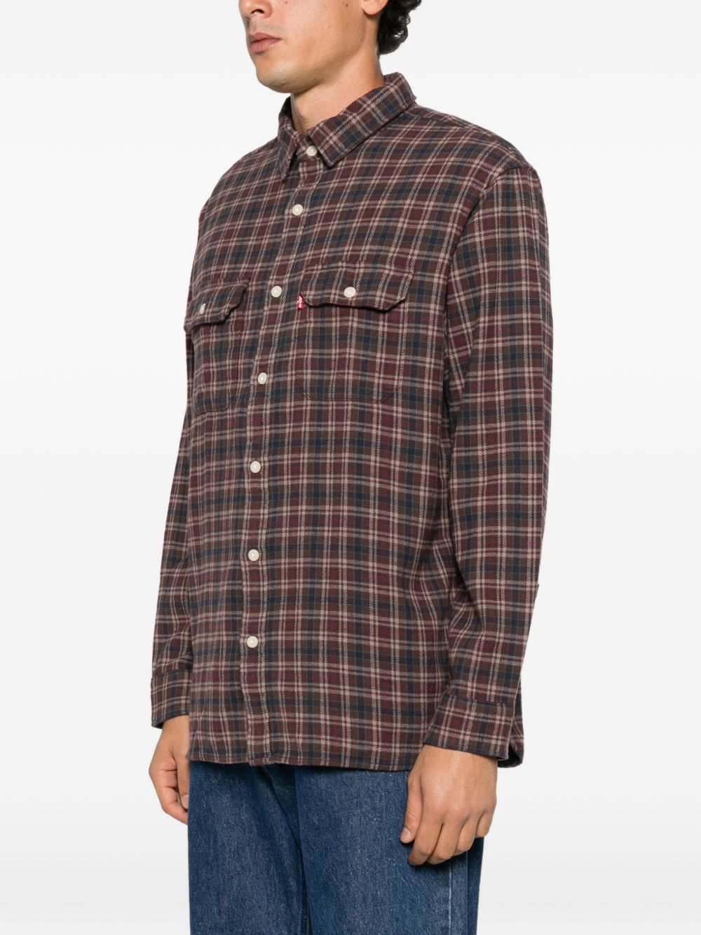 LEVIS Camicia in cotone a quadri 