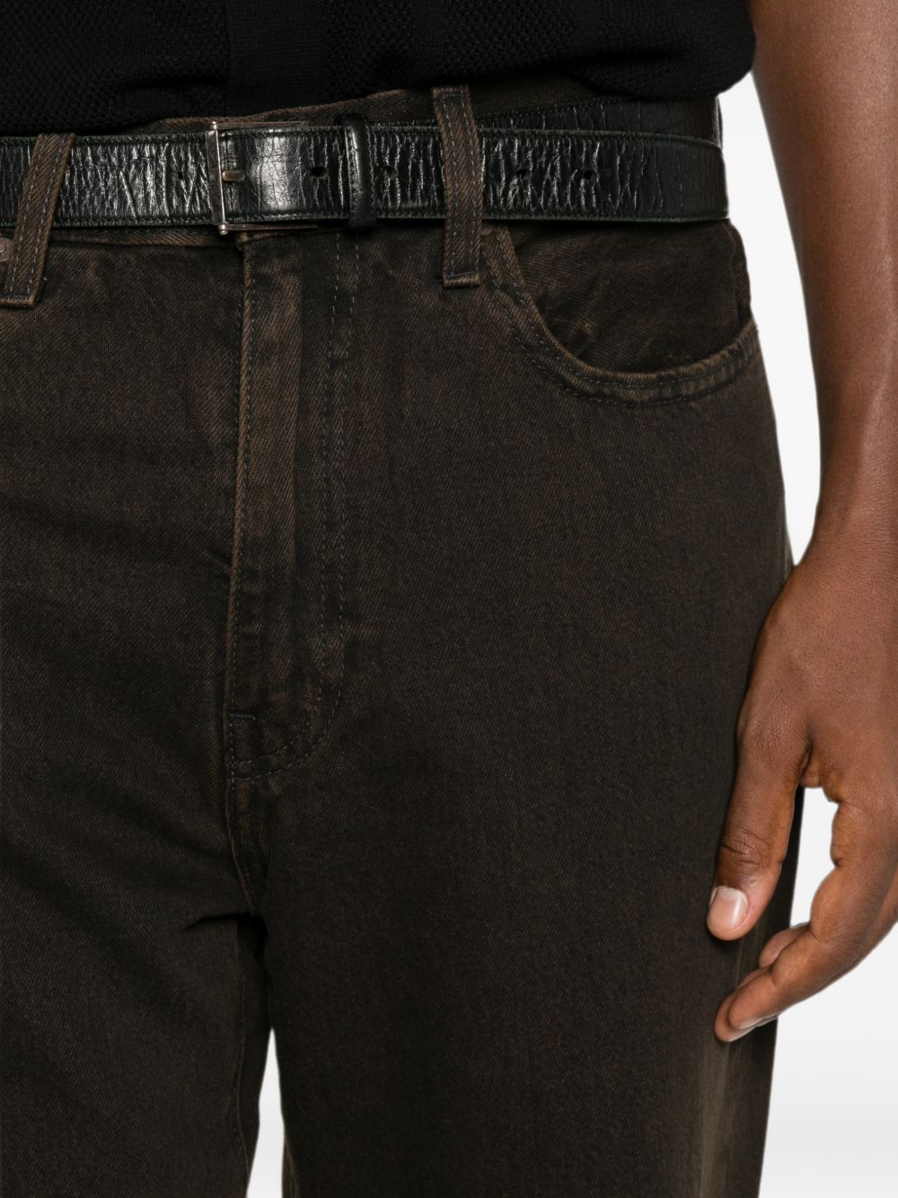 LEVIS Jeans lunghi neri da uomo 