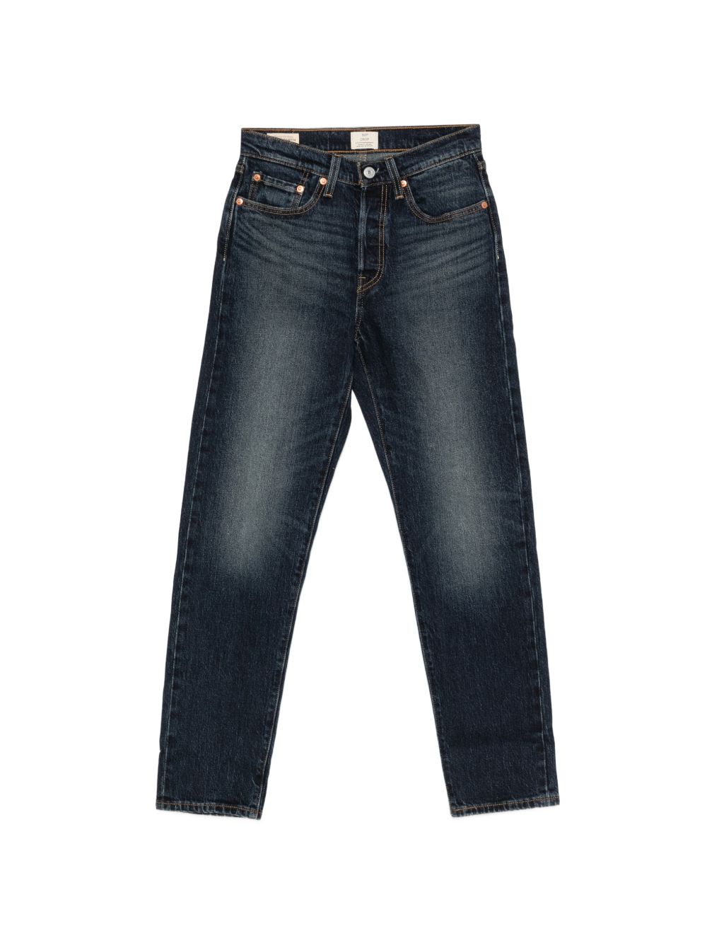 LEVIS Jeans blu scuro con effetto washed e tasche 