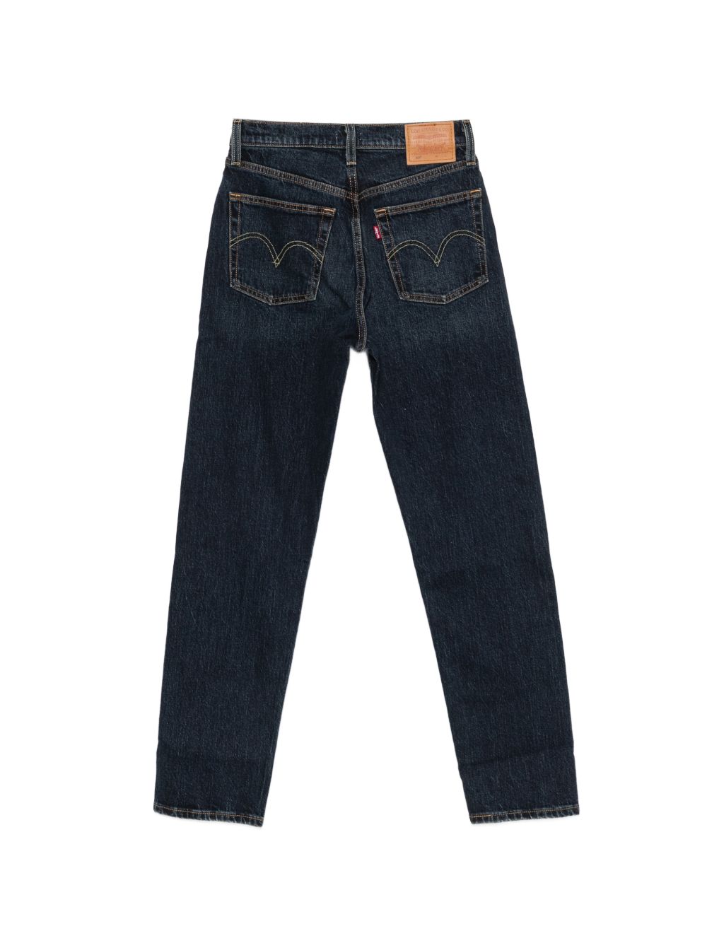 LEVIS Jeans blu scuro con effetto washed e tasche 