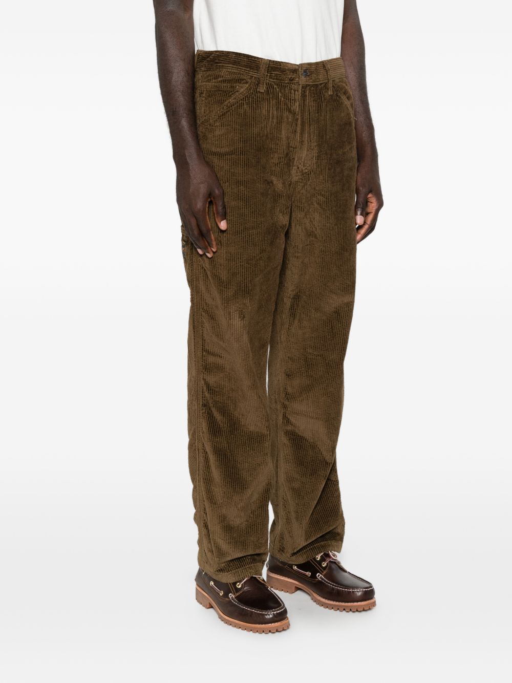 LEVIS Pantaloni in Velluto Marrone Loose Straight 
