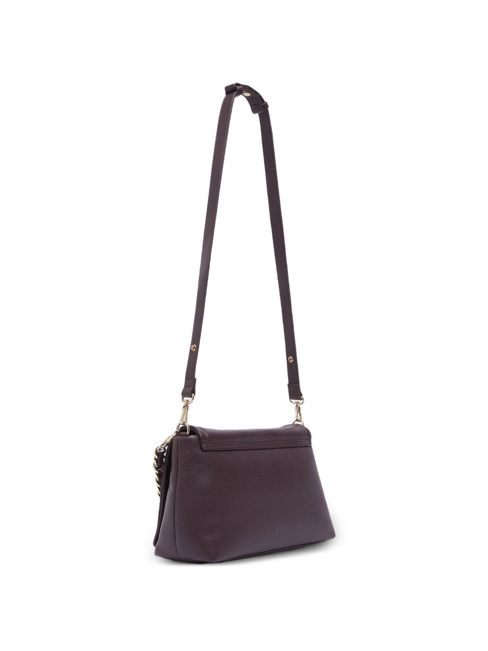 LIUJO Borsa a tracolla con placca logo dorata 