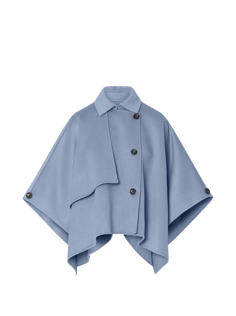 LIUJO Cappotto a mantella color carta da zucchero in lana 