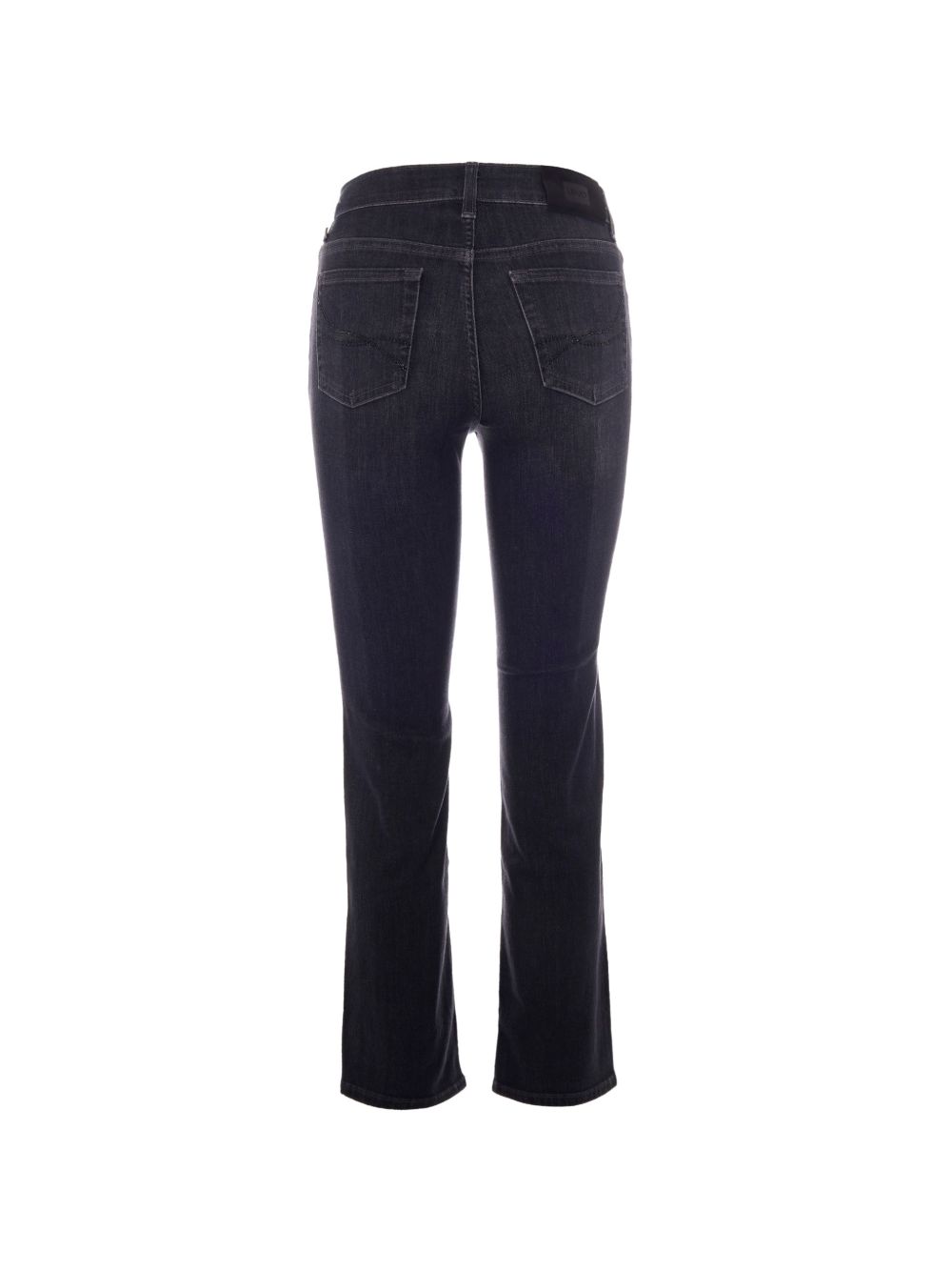 LIUJO Jeans neri slim con tasche 