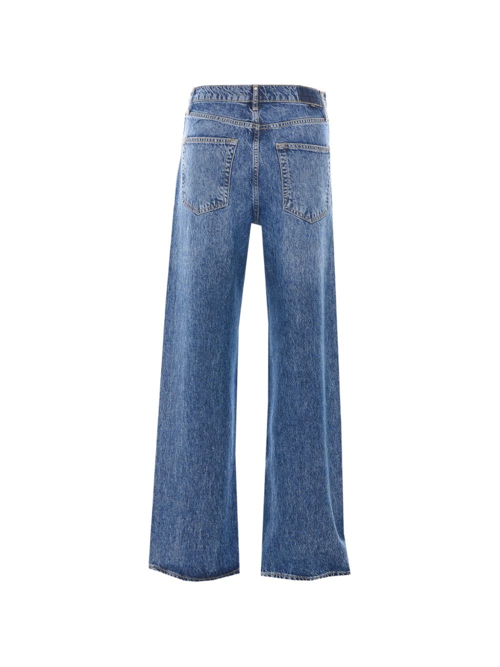 LIUJO Jeans blu regular fit con tasche 