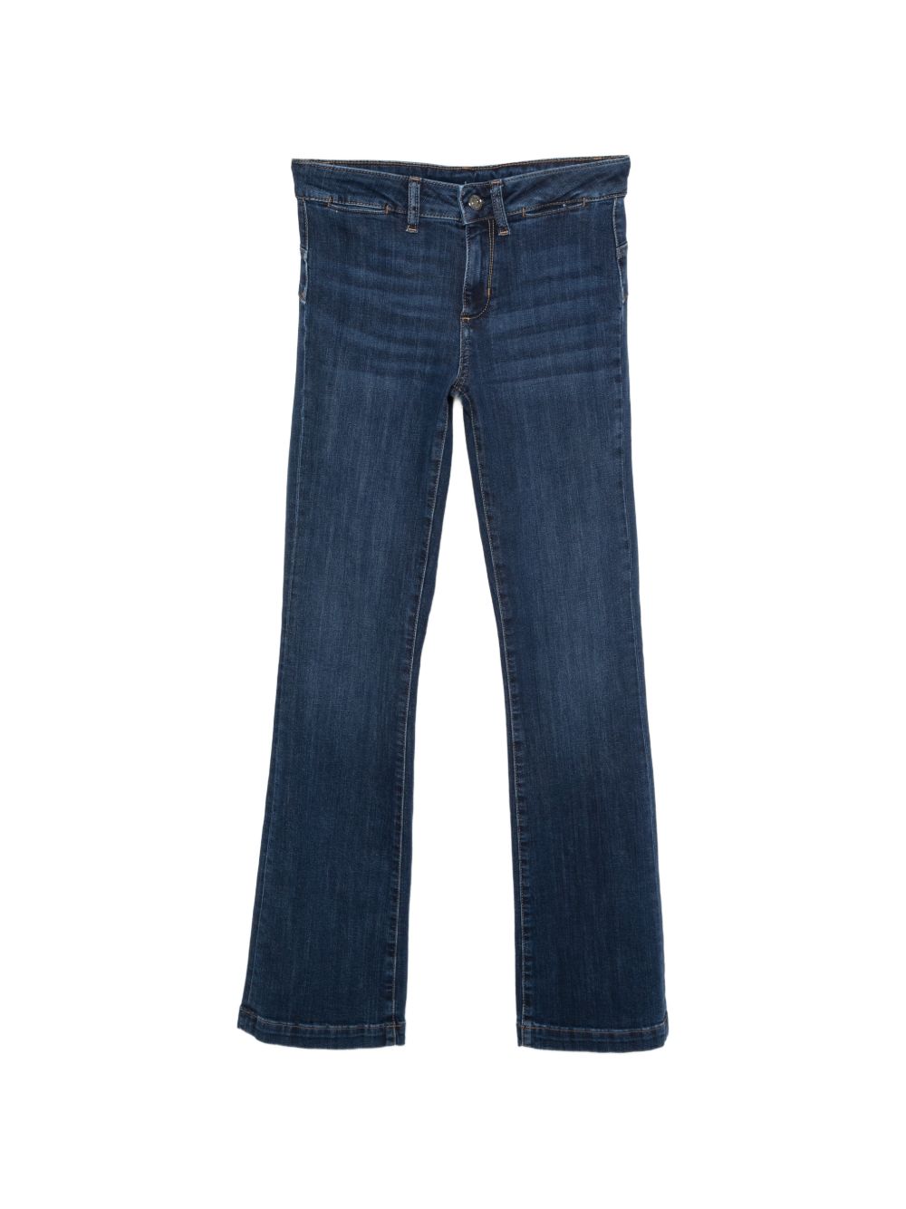 LIUJO Jeans blu a gamba dritta 