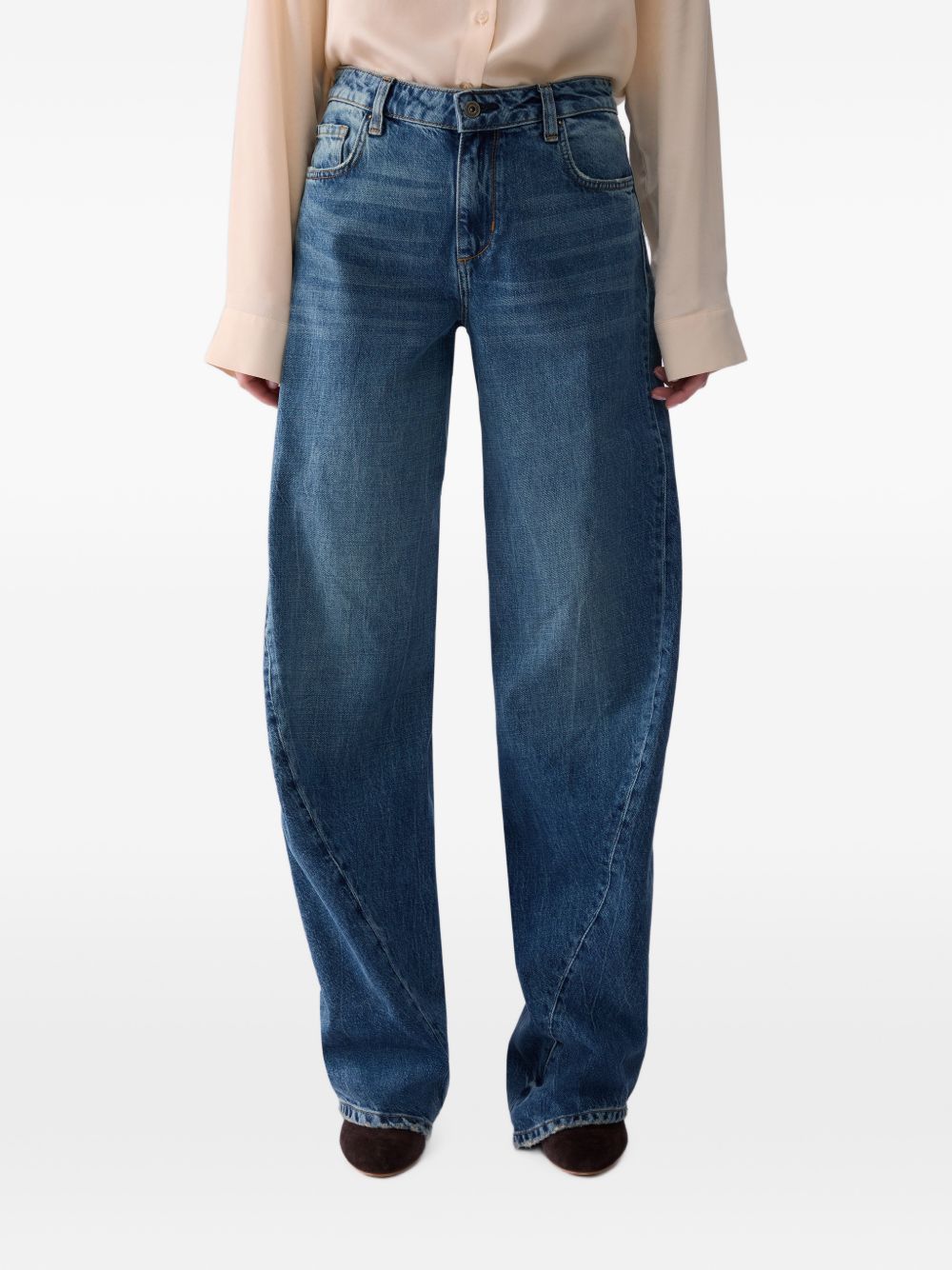 LIUJO Jeans blu con tasche 