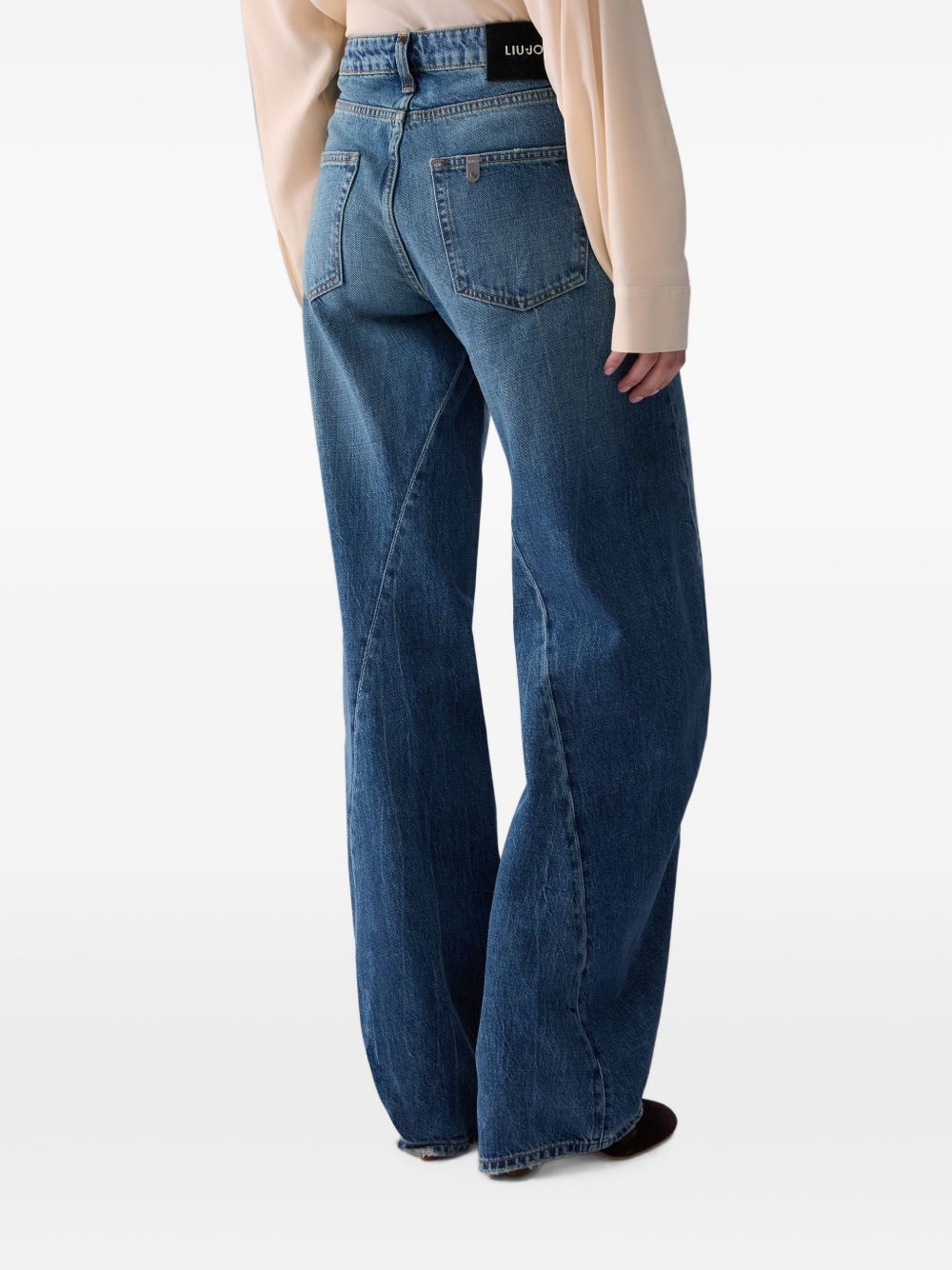 LIUJO Jeans blu con tasche 