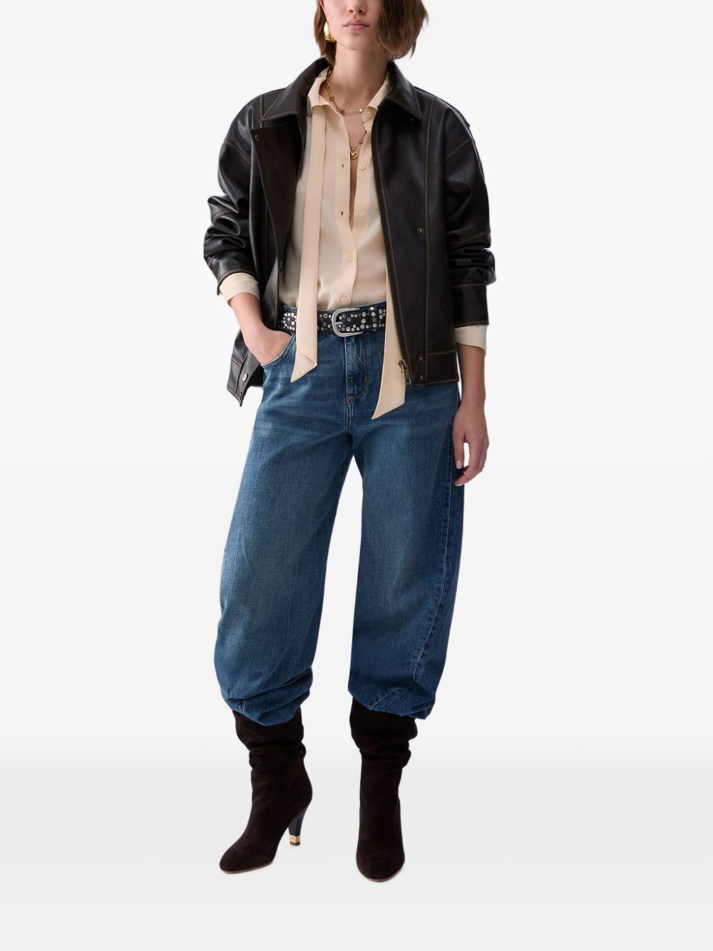 LIUJO Jeans blu con tasche 