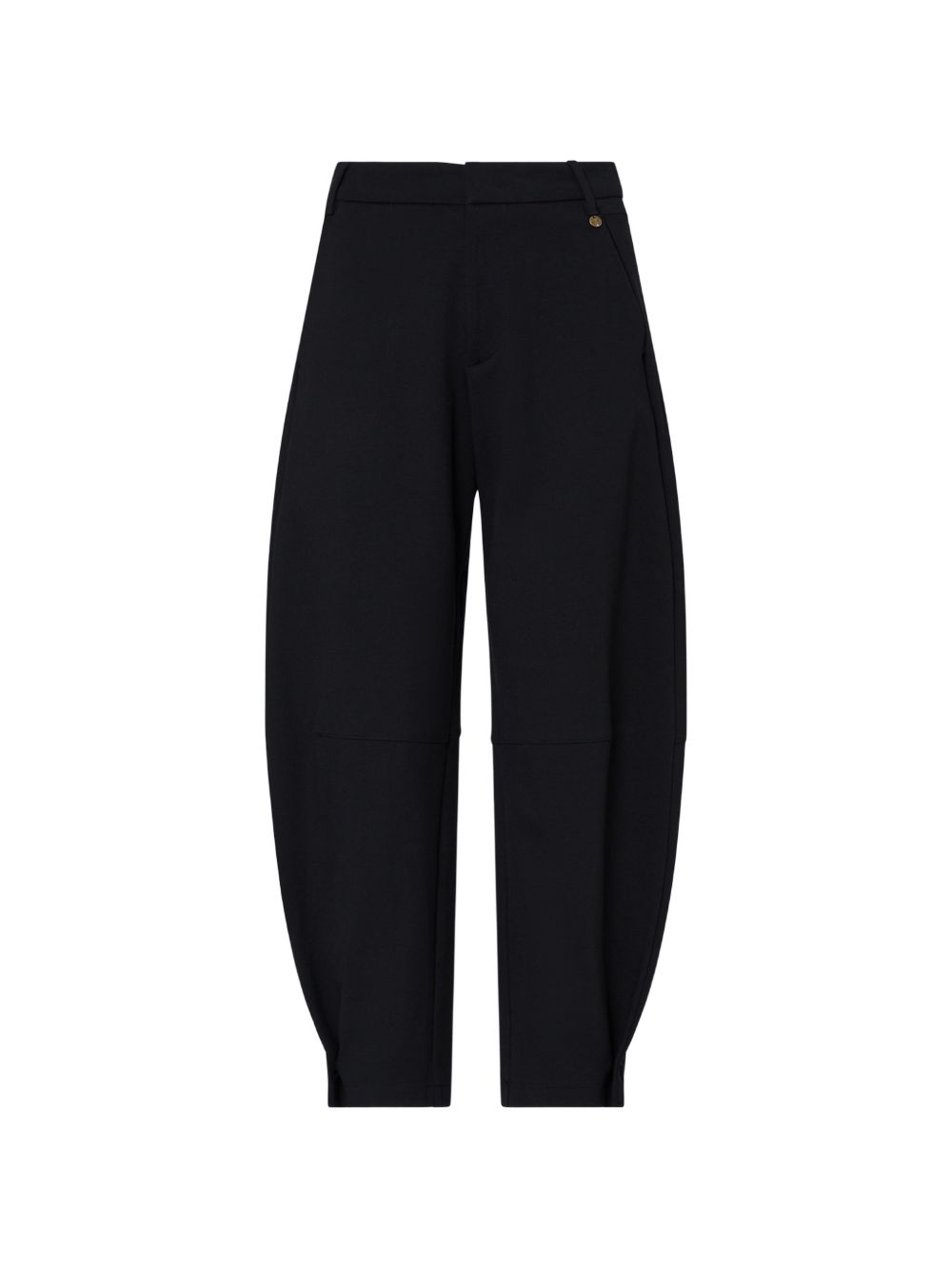 LIUJO Pantaloni eleganti barrel neri 