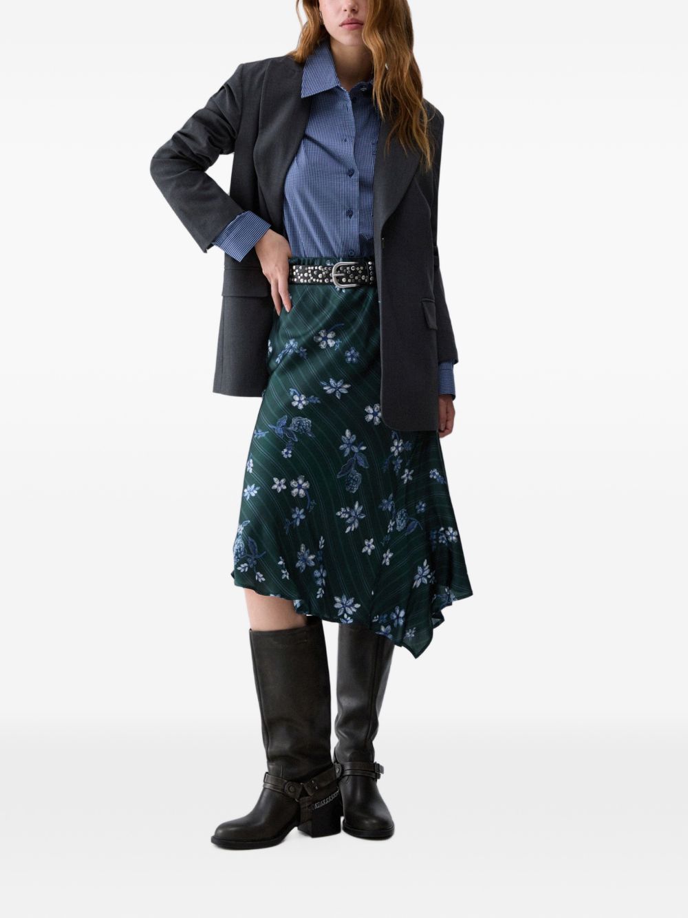 LIUJO Camicia blu con cravattino in dotazione 