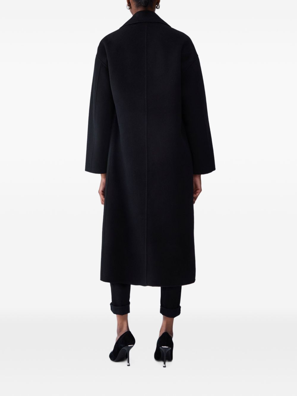 LIUJO Cappotto lungo doppiopetto con tasche 