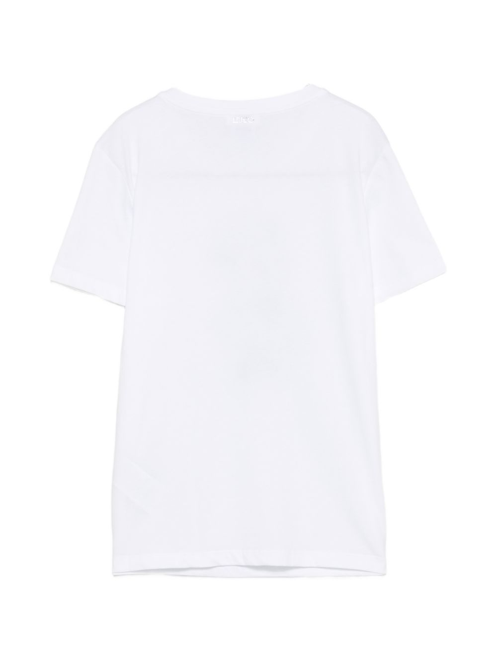 LIUJO T-shirt bianca in cotone con stampa Minnie 