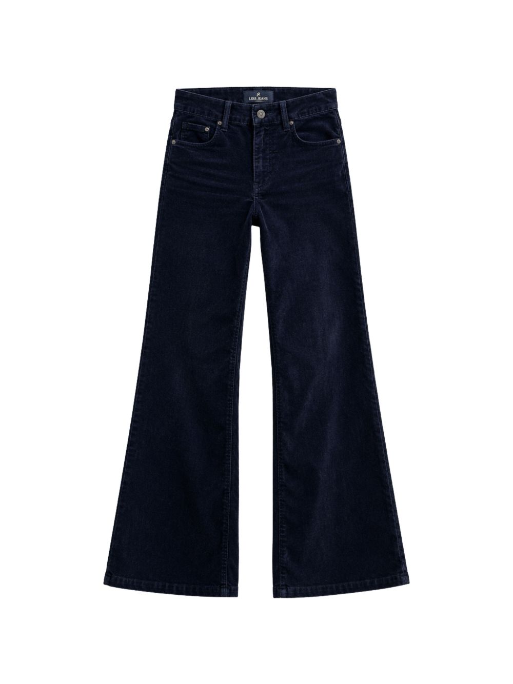 LOIS Jeans blu scuro leggermente svasati con tasche 