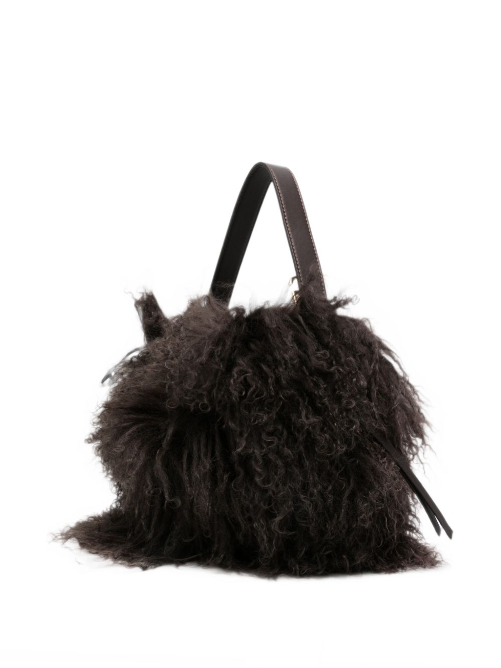 LORISTELLA Borsa a spalla Emma marrone 