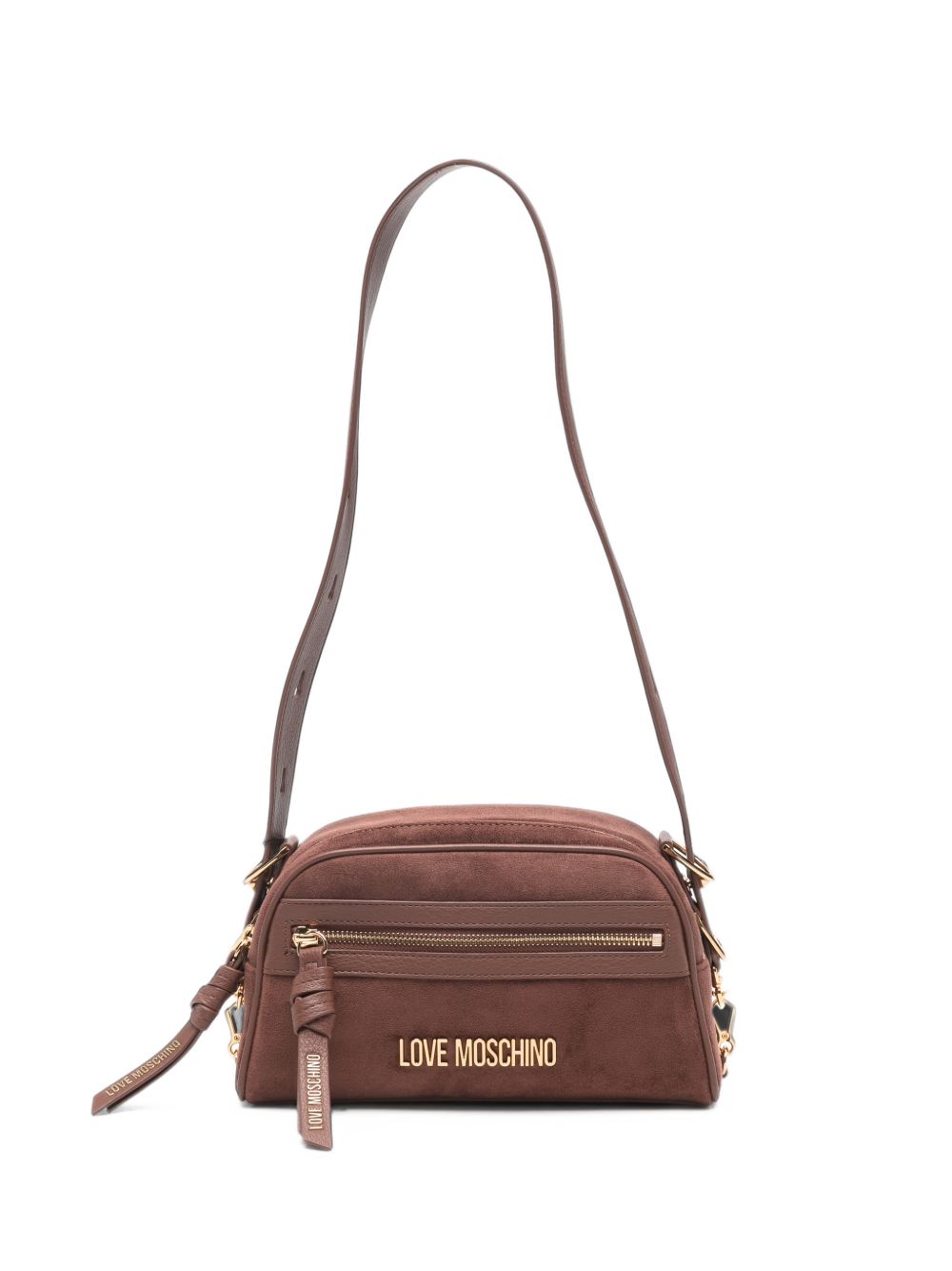LOVE MOSCHINO Borsa a tracolla effetto velluto 