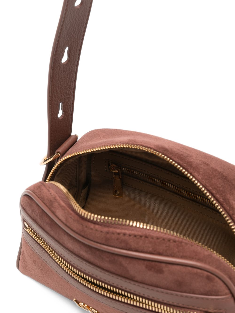 LOVE MOSCHINO Borsa a tracolla effetto velluto 