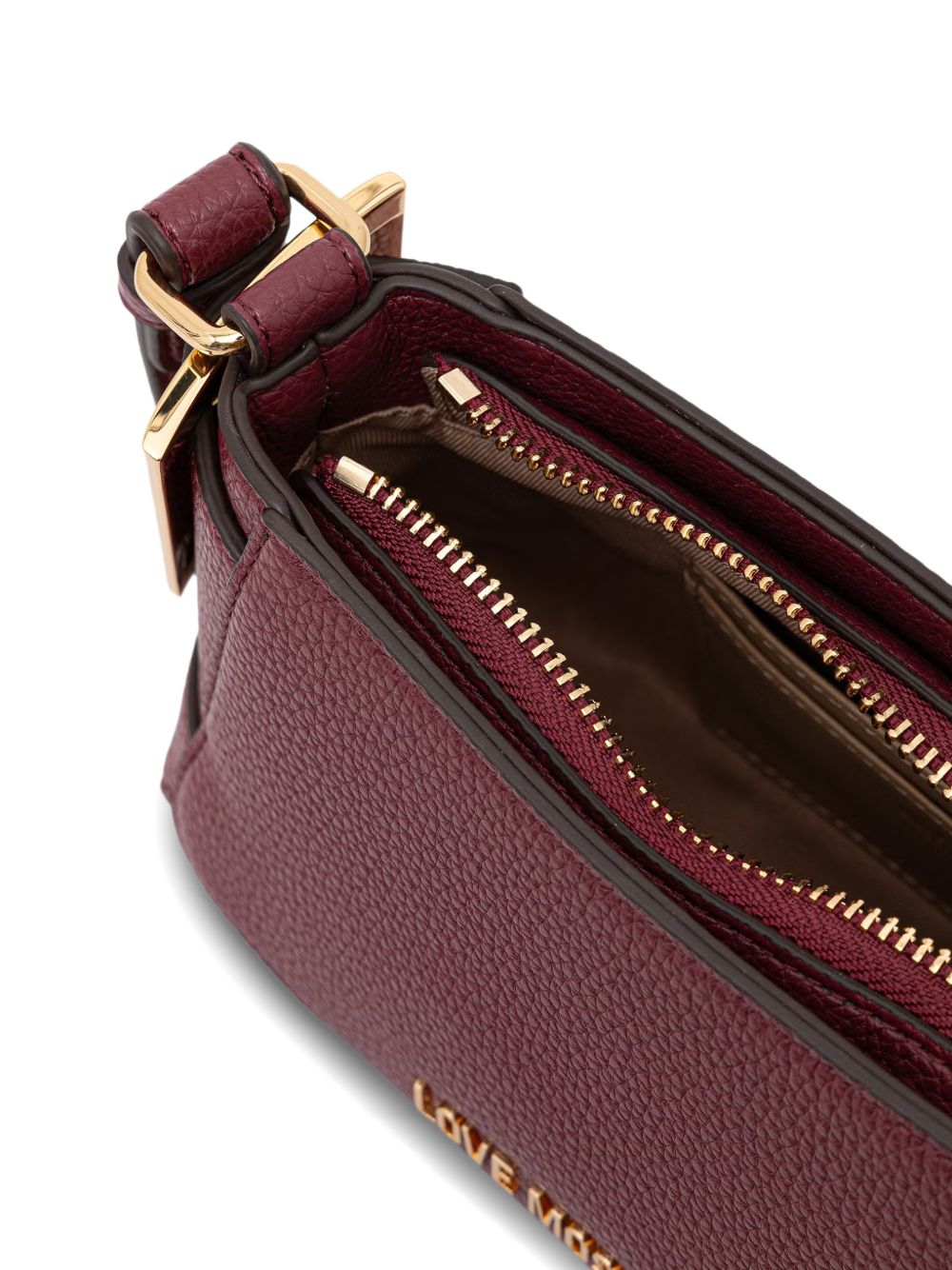 LOVE MOSCHINO Borsa bordeaux a tracolla 