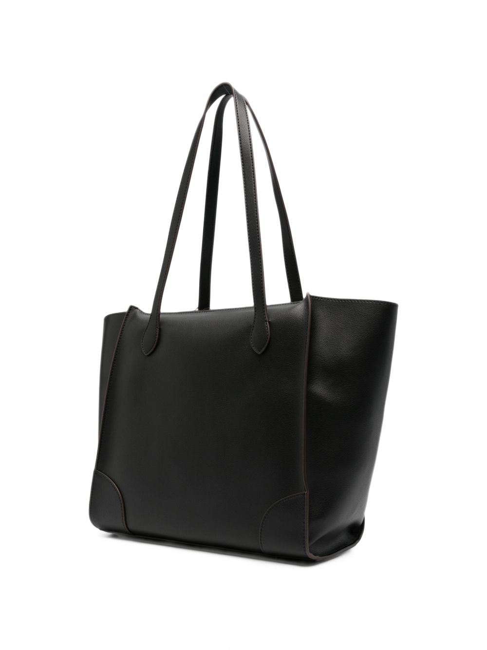LOVE MOSCHINO Borsa a spalla nera con dettagli dorati 