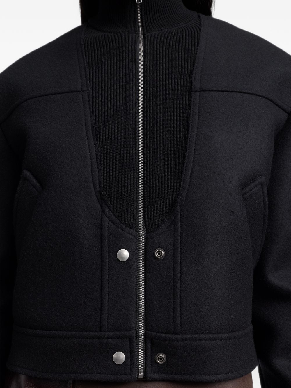 MAISON MARGIELA Bomber Corto in Lana Vergine 