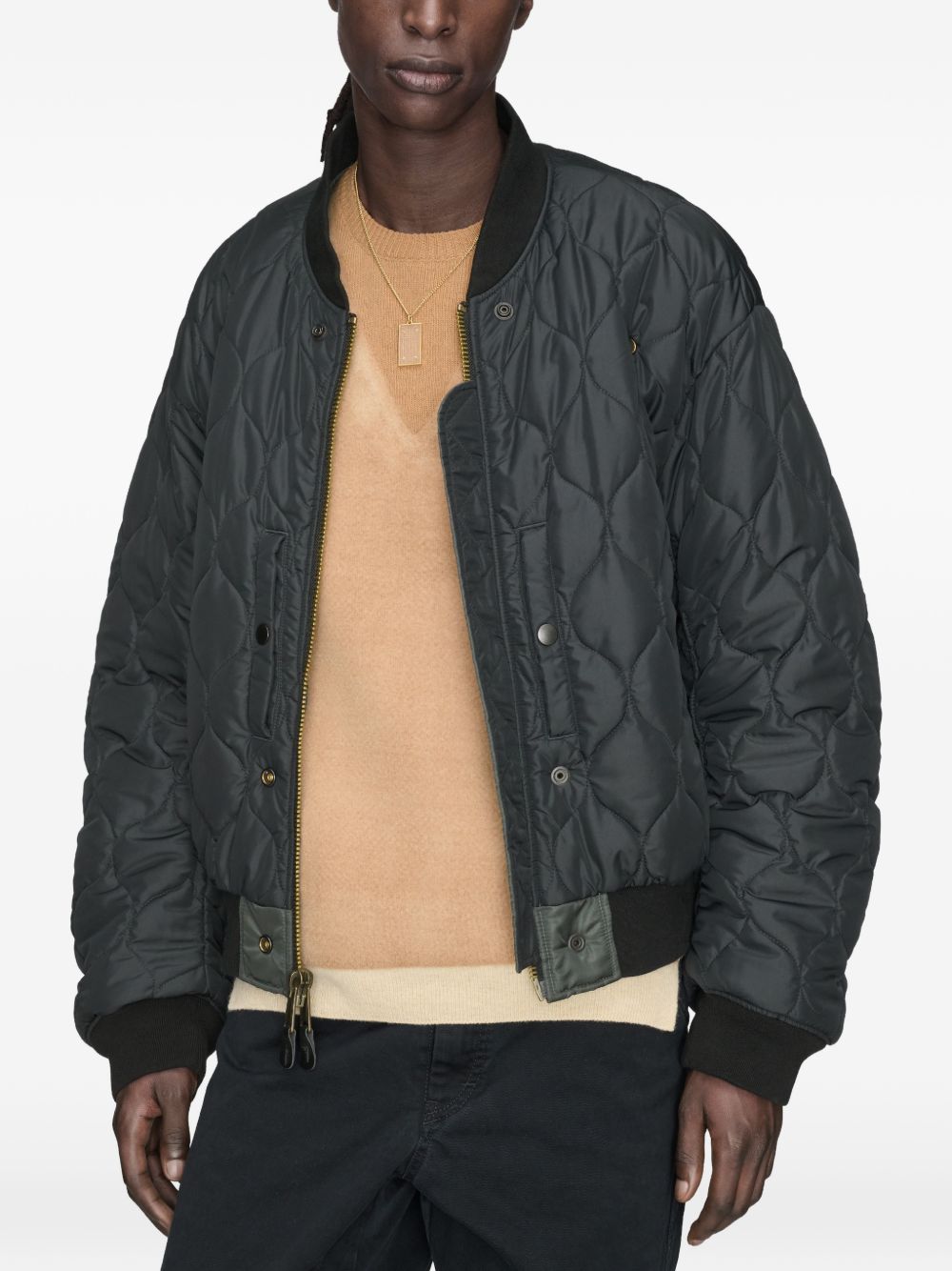 MAISON MARGIELA Bomber reversibile con zip 