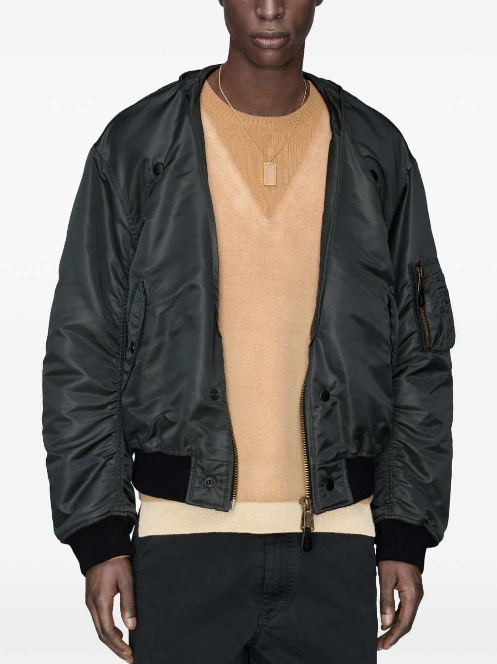 MAISON MARGIELA Bomber reversibile con zip 