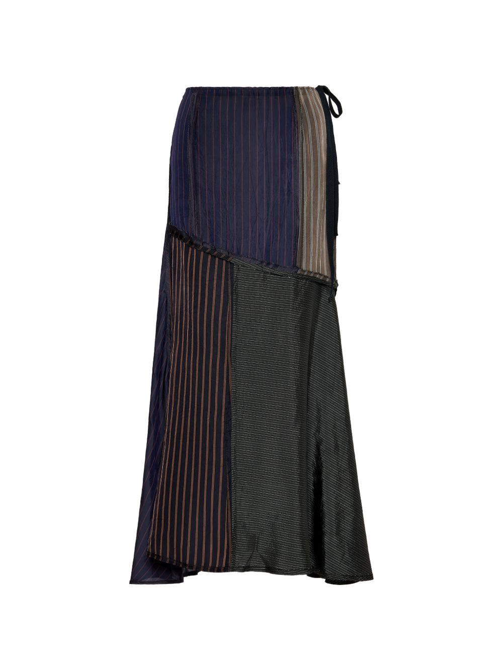 MAISON MARGIELA Gonna midi con dettagli patch 