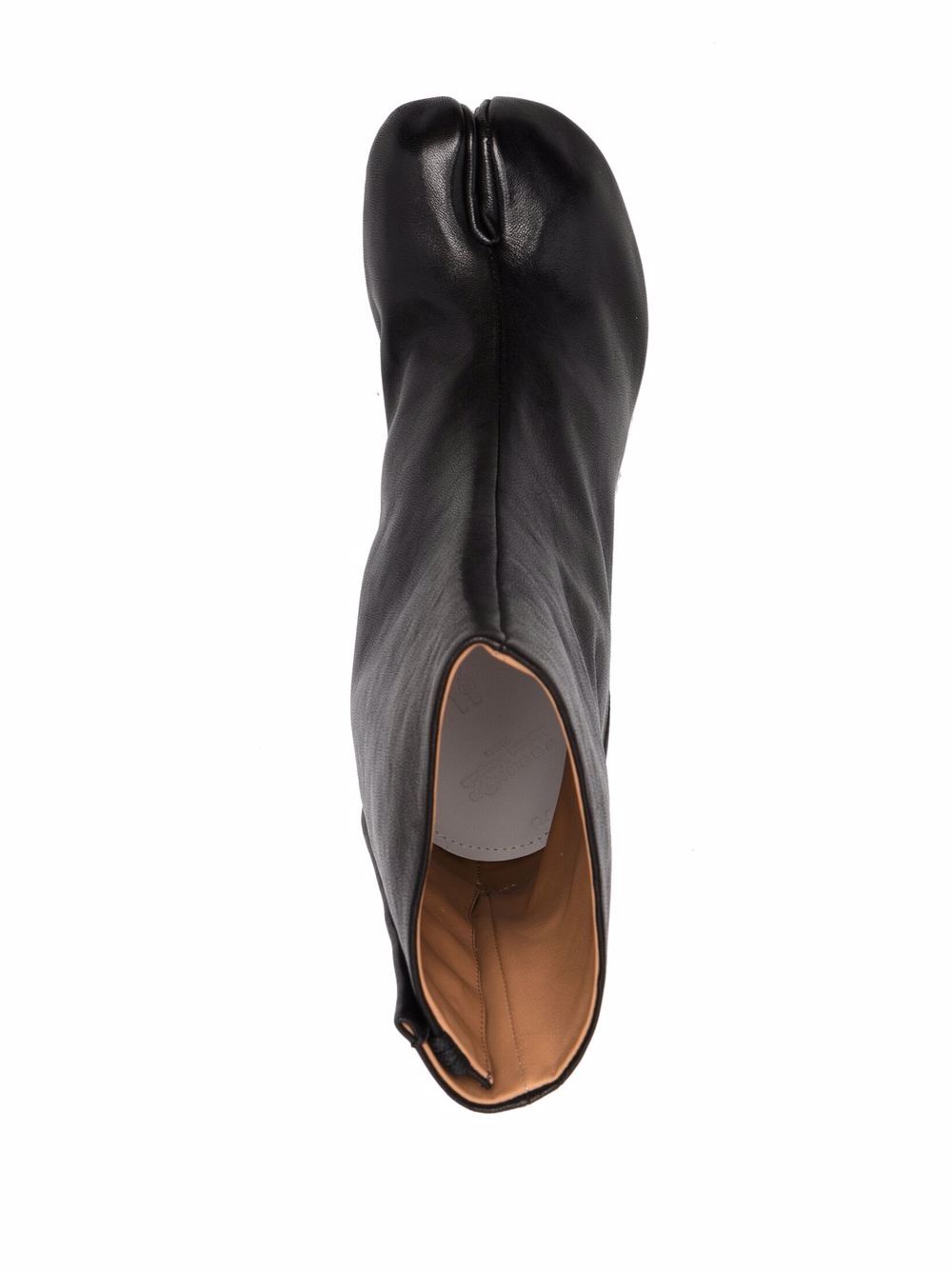 MAISON MARGIELA Stivaletti Tabi in pelle nero 