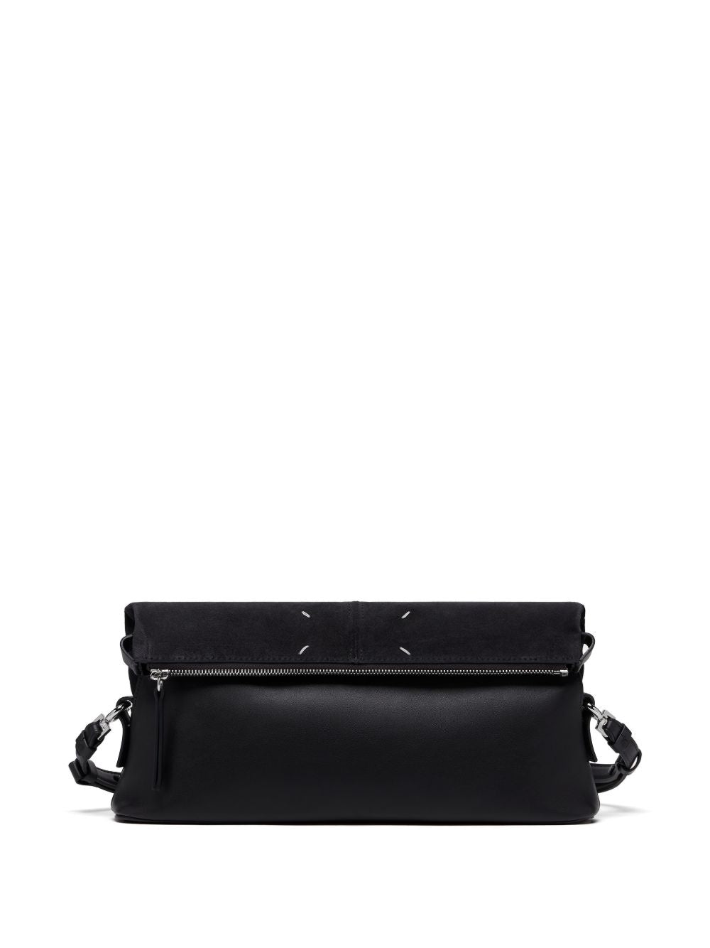 MAISON MARGIELA Borsa a tracolla crossbody nera in pelle 