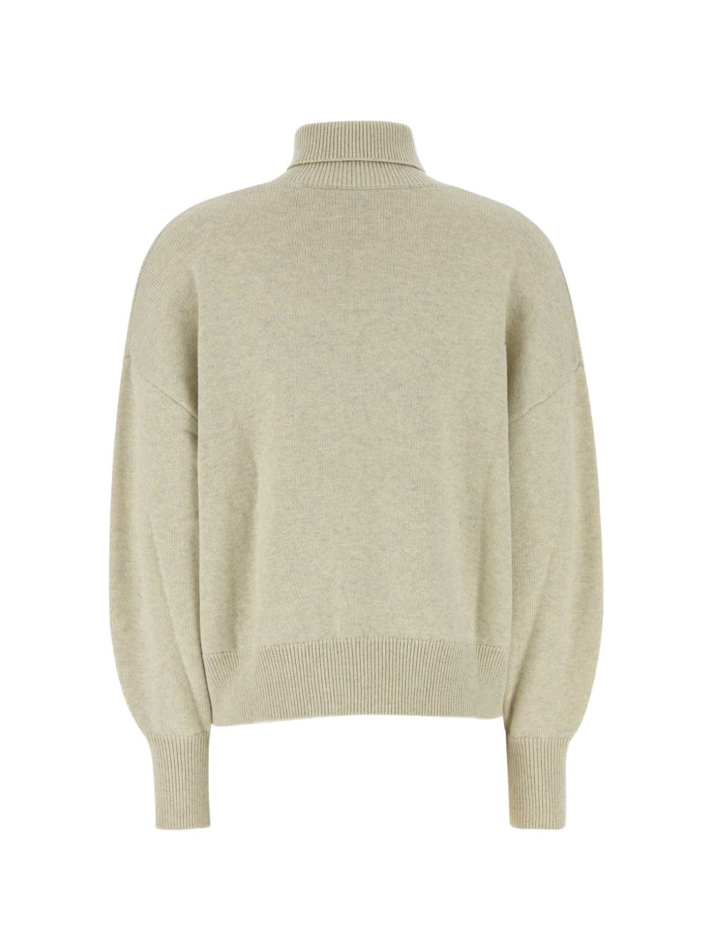 MARANT ETOILE Maglione Nasha beige a collo alto 