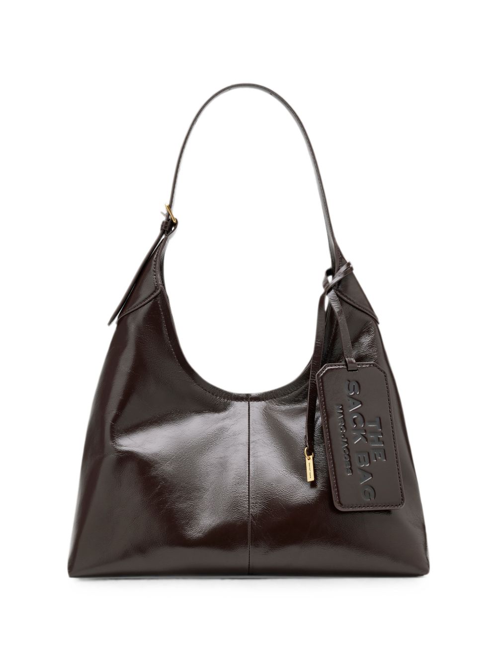 MARC JACOBS Borsa secchiello effetto pelle stropicciata 