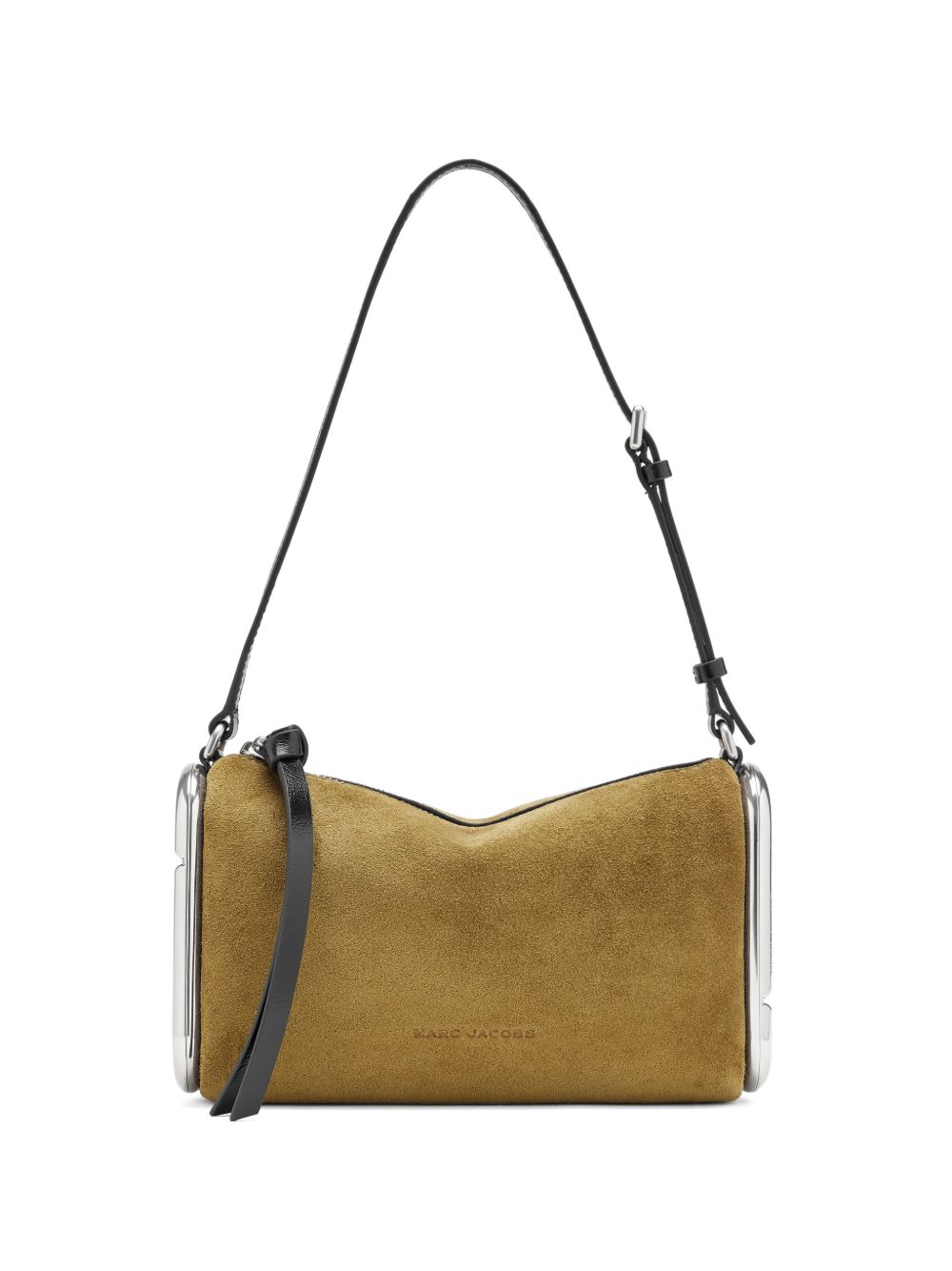 MARC JACOBS Borsa a spalla in pelle scamosciata beige scuro 