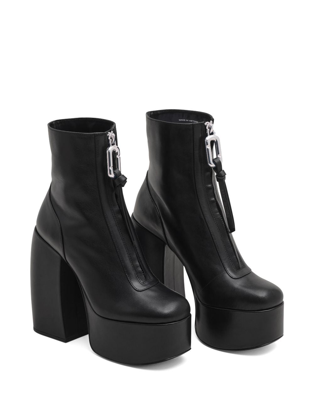 MARC JACOBS Ankle boots The Gigi in pelle nera 