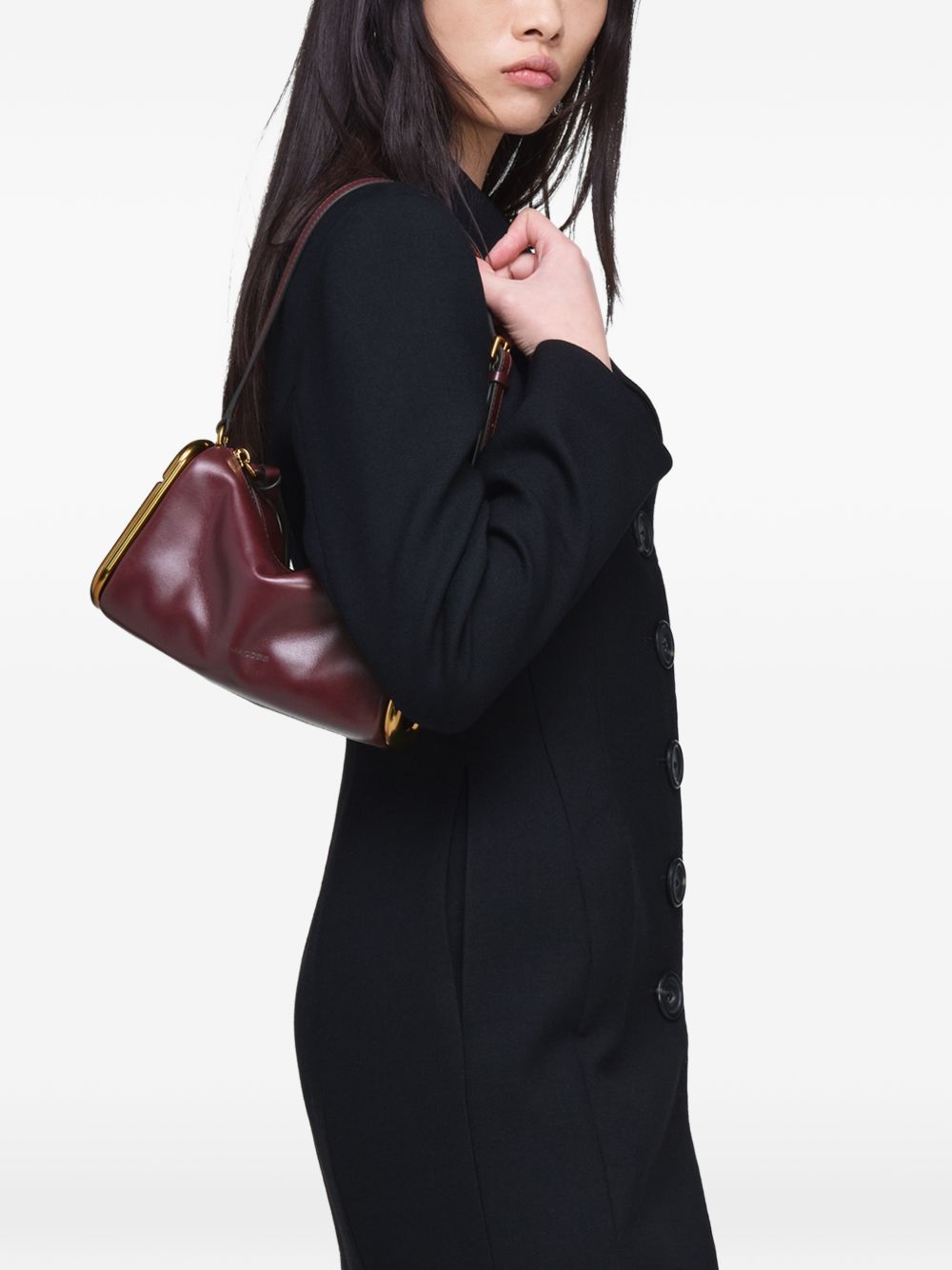 MARC JACOBS Borsa Scene Small a spalla bordeaux 