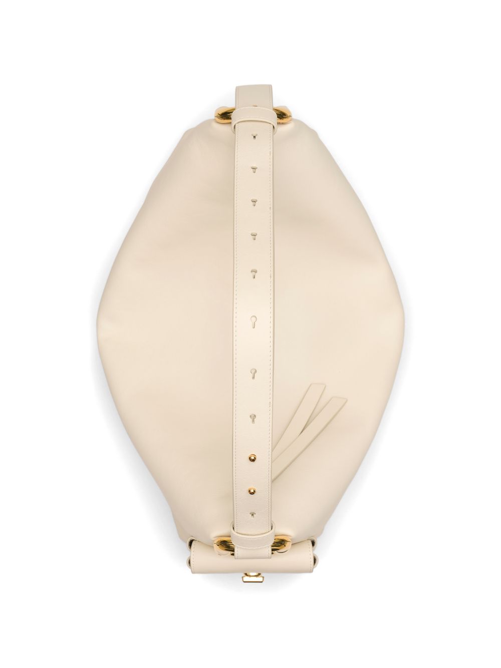 MARC JACOBS Borsa a spalla The Scene Large in pelle bianca<BR/> 