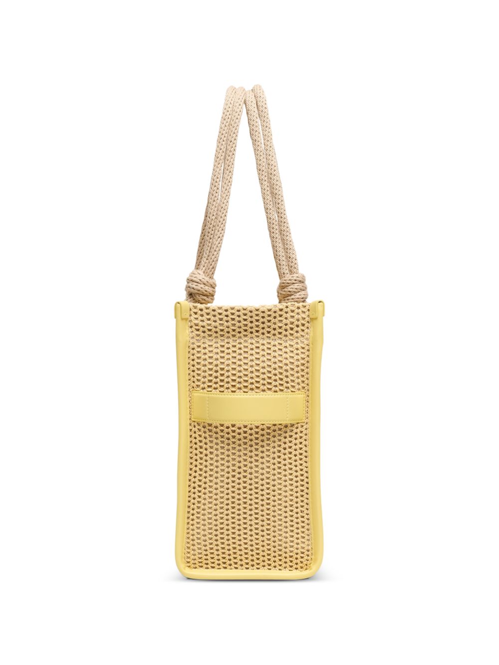 MARC JACOBS Borsa The Woven Rope Small in corda intrecciata con logo 