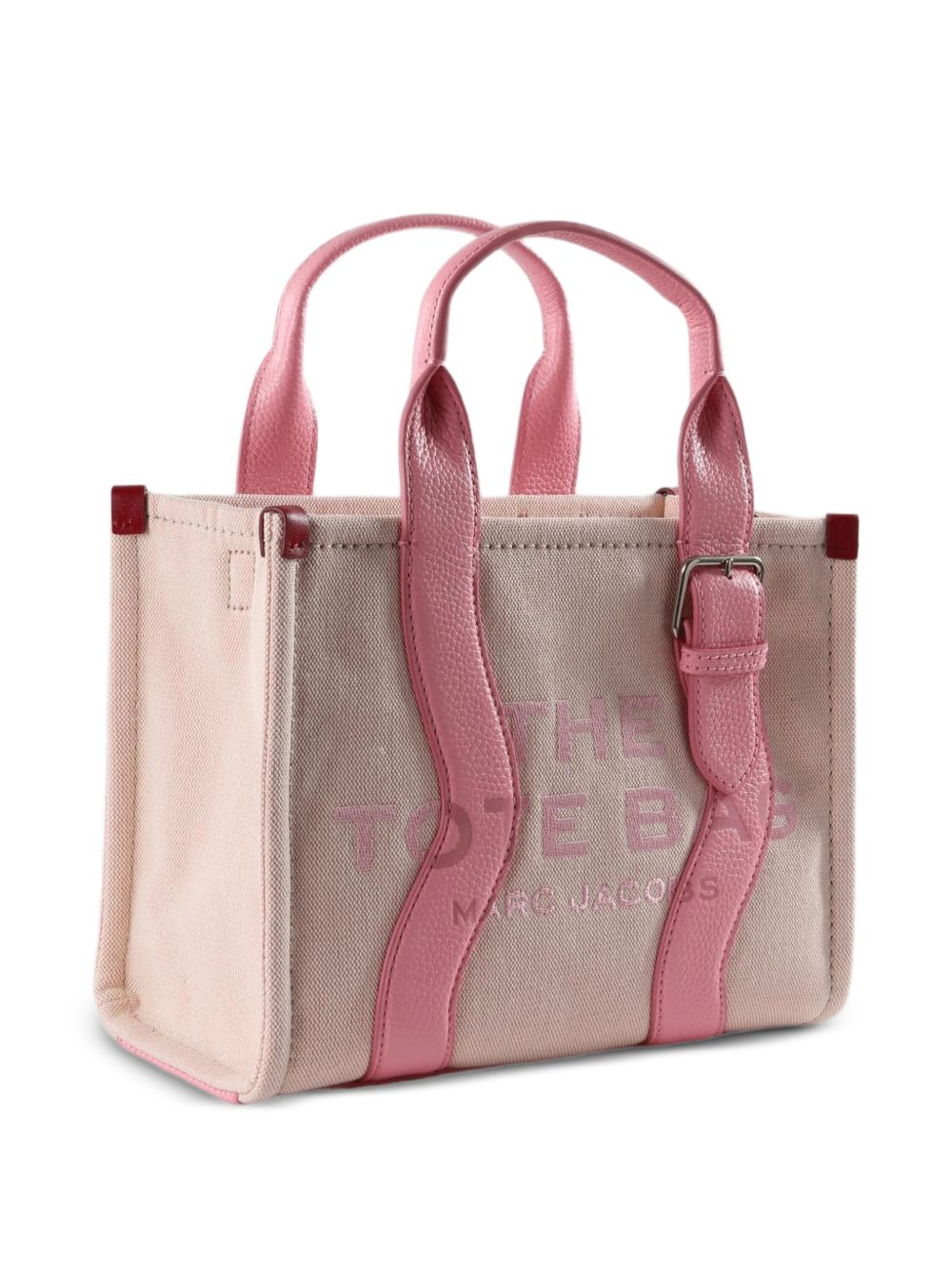 MARC JACOBS Borsa The Small Wavy Canvas rosa 