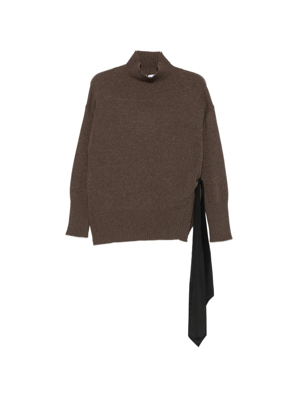 MARELLA SPORT Maglia marrone a collo alto 