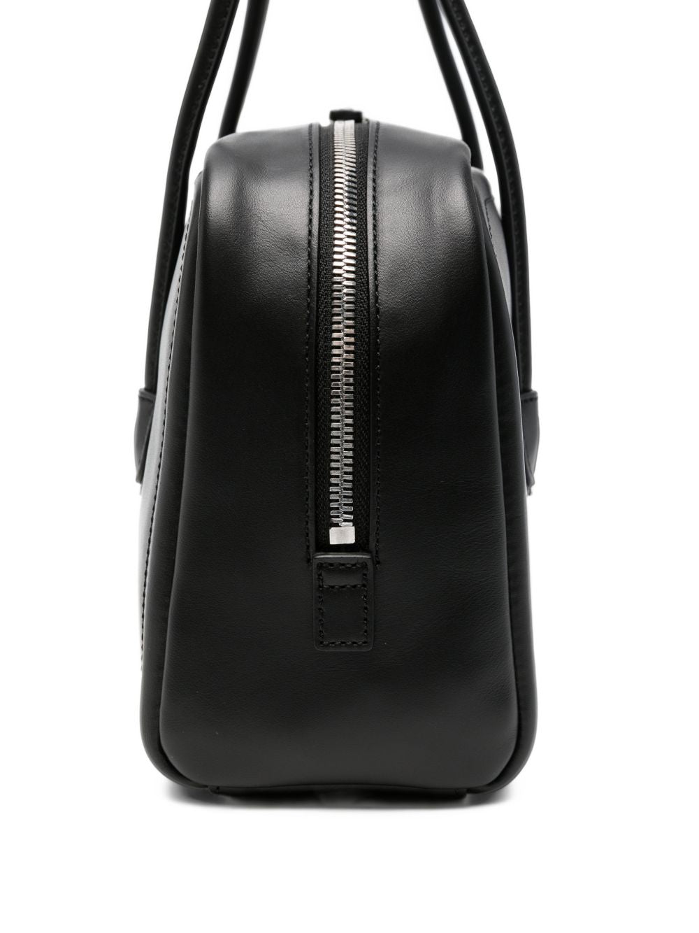 MARGESHERWOOD Borsa in pelle nera Soft Boston 
