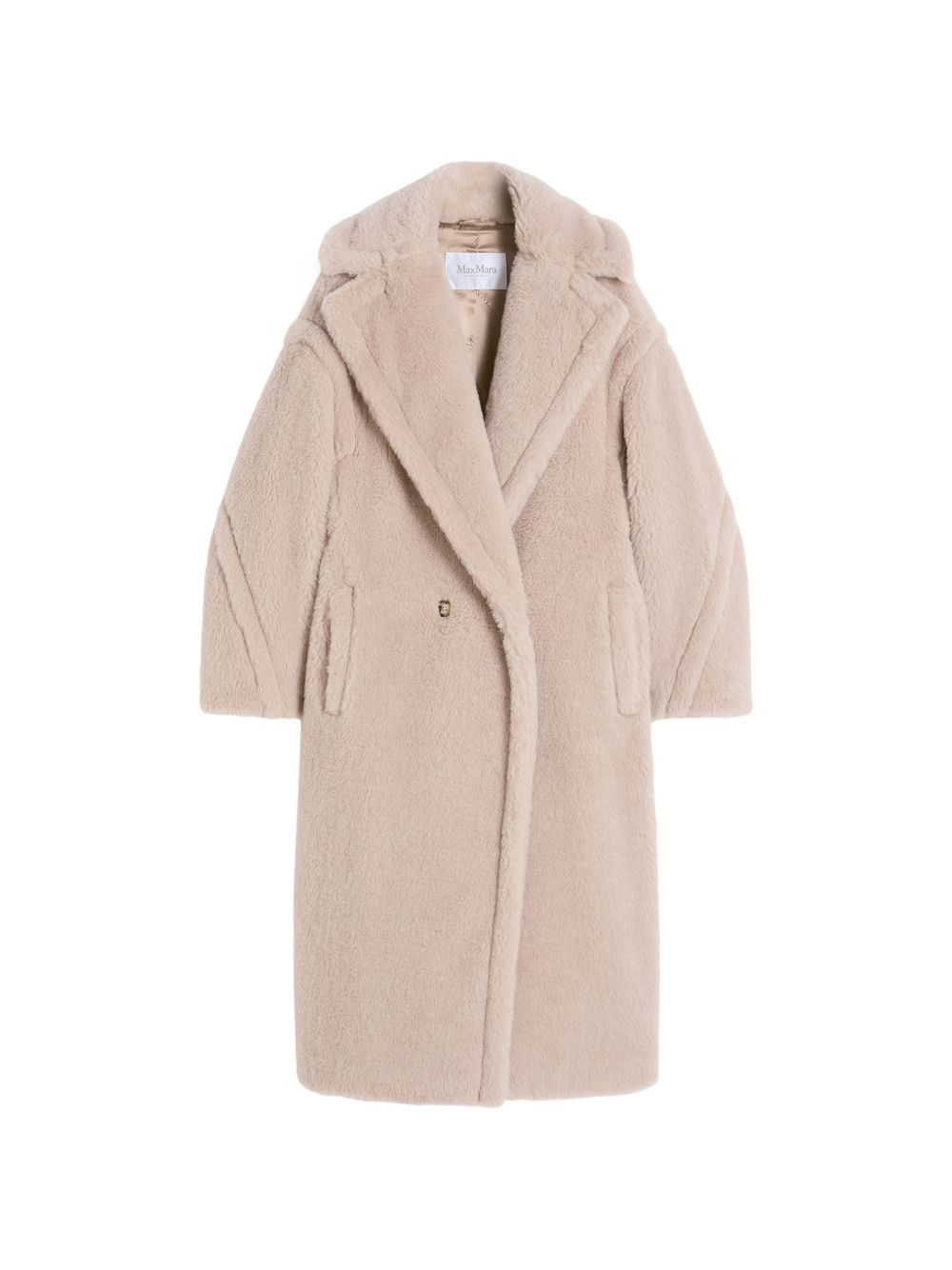 MAX MARA Cappotto lungo Tedgirl beige 