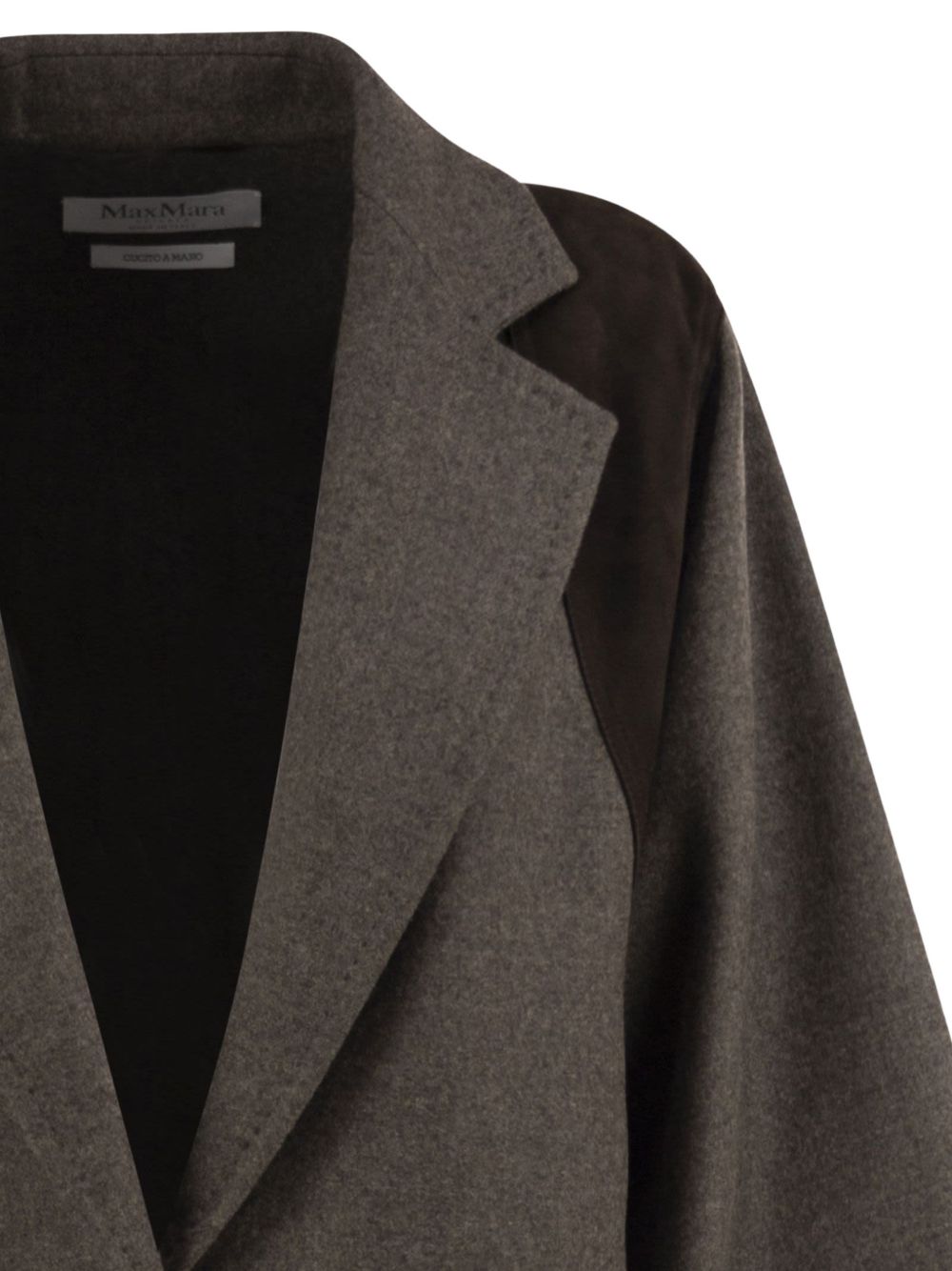 MAX MARA Blazer Over in Lana Marrone 