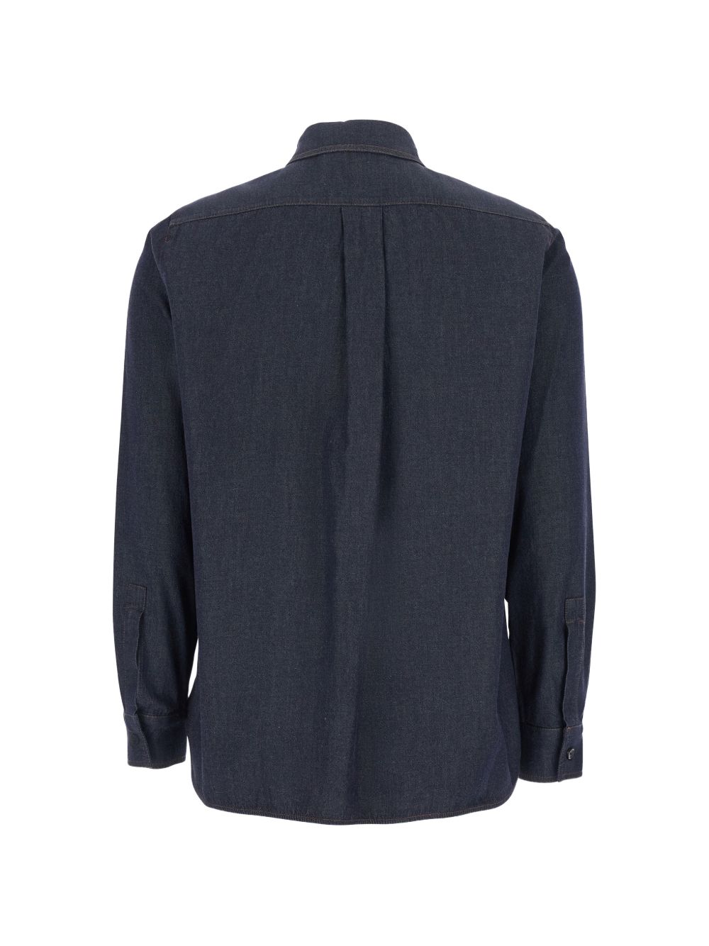 MAX MARA Camicia blu simil denim 