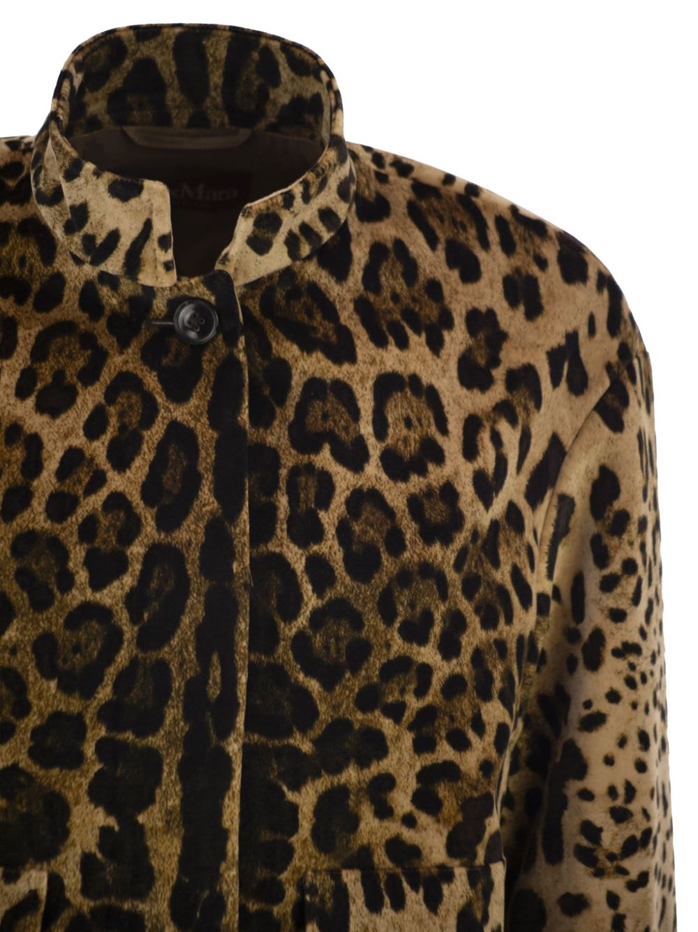 MAX MARA STUDIO Blazer Animalier in Velluto 