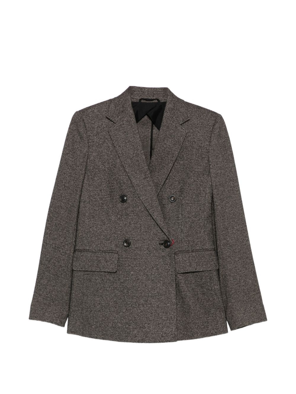 MAX MARA STUDIO Blazer doppiopetto con revers a lancia 